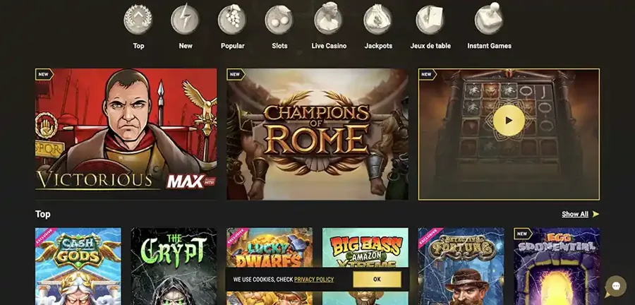 Casinoly &mdash; Anteprima della piattaforma