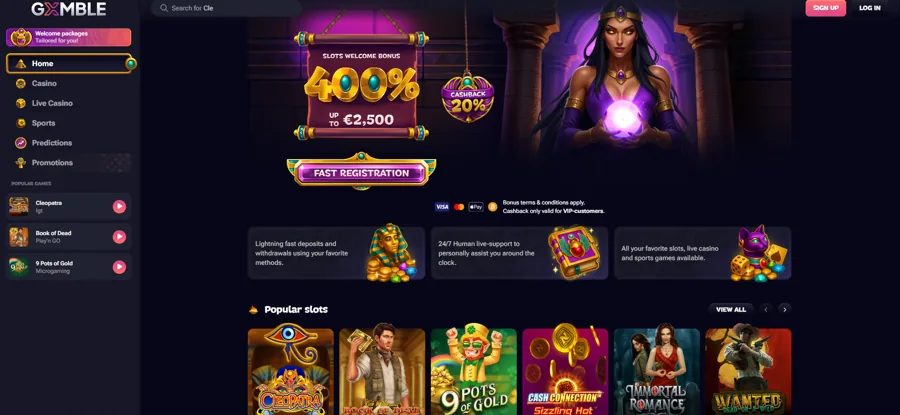 Gxmble &mdash; Anteprima della piattaforma