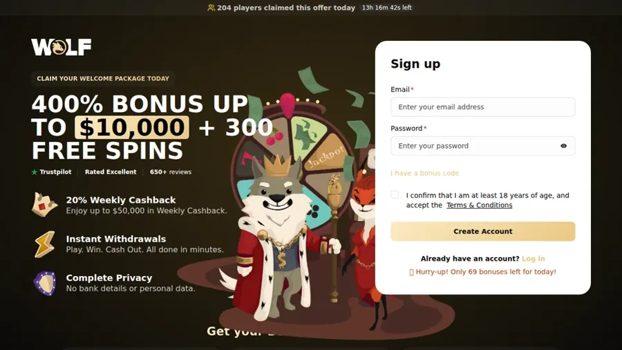 Wolf.io &mdash; Aperçu de la plateforme